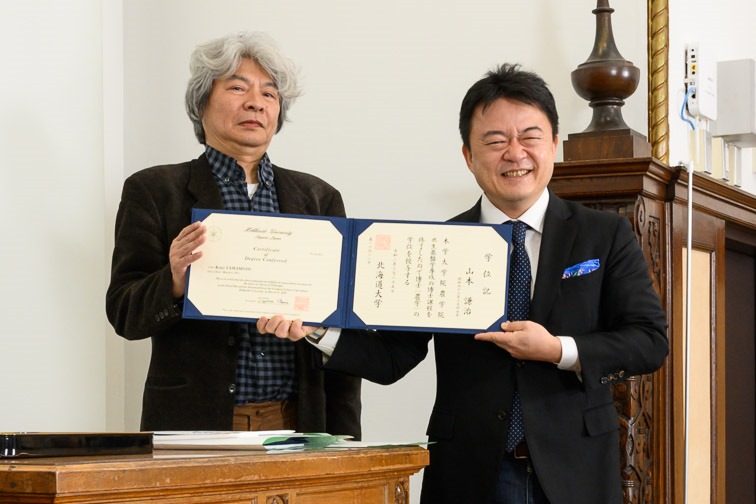 北海道大学農学院で、博士（農学）になりました！ 2011年10月から